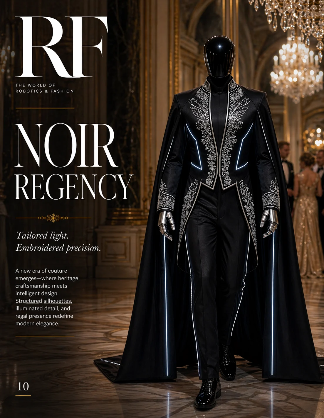 Magazine cover treatment